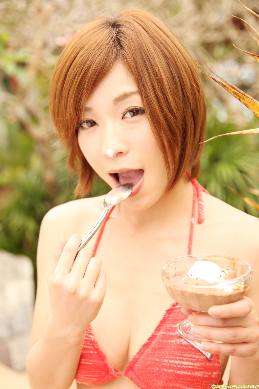 [DGC]No.1031 かすみ果穂 スレンダー美人女优之南国バケーション